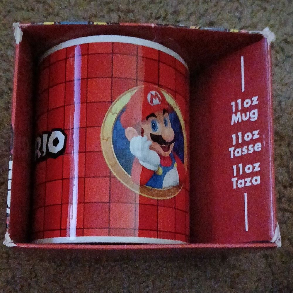 Nintendo Red Mario Mug